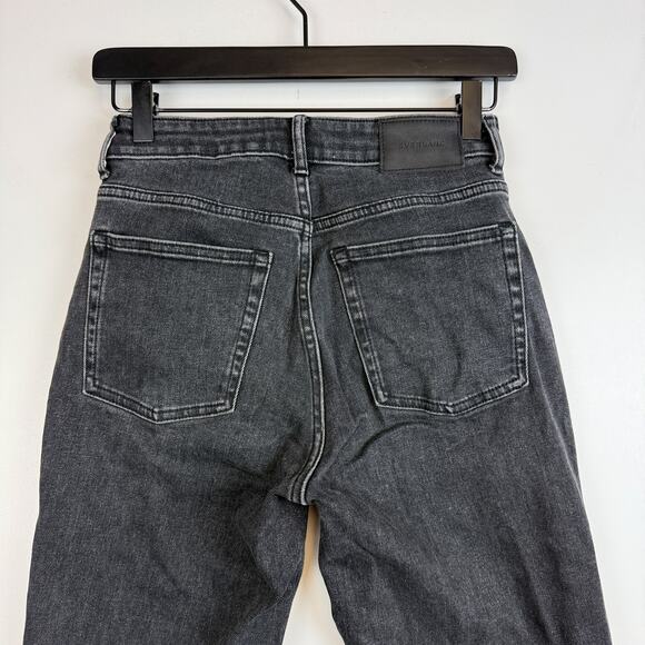 Everlane The Curvy Cheeky Jean High Rise 27” Black - Size 26 - Picture 6 of 10
